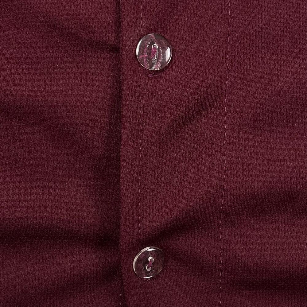 Tomateros De Culiacan Jersey Mens M Burgundy LMB Mexico Baseball New Era Sewn - Picture 8 of 14